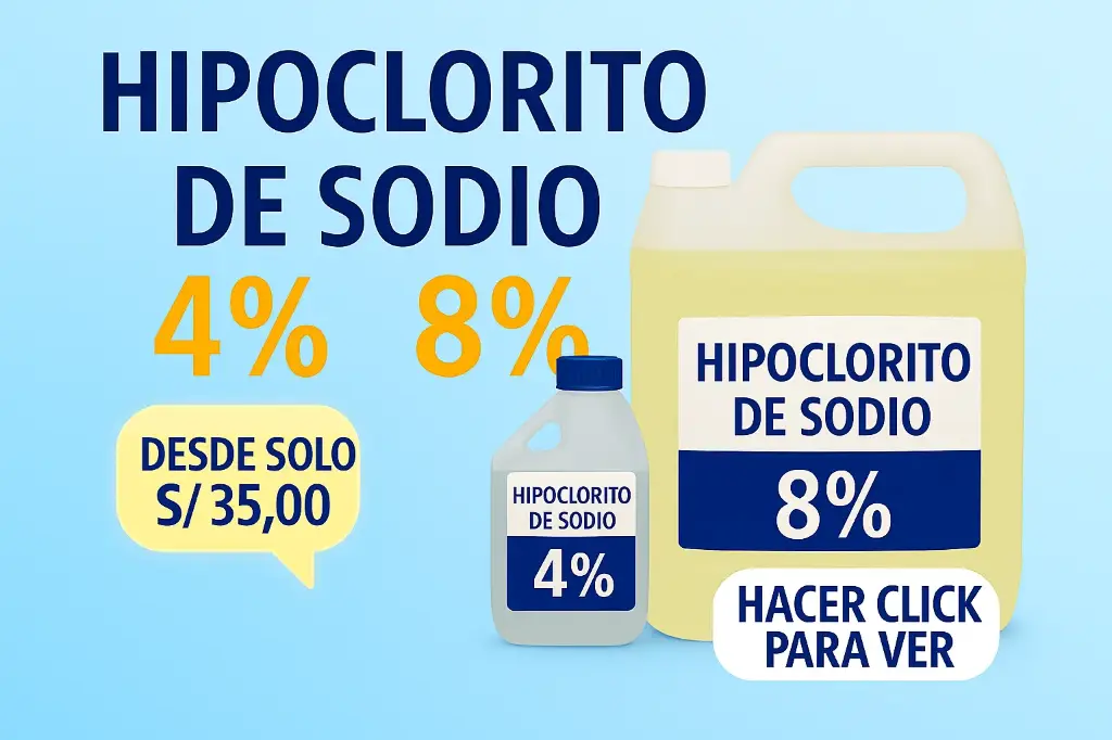 hipoclorito de Sodio