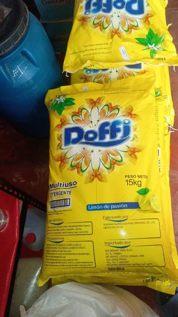 Detergente  en polvo doffi (variante:02)
