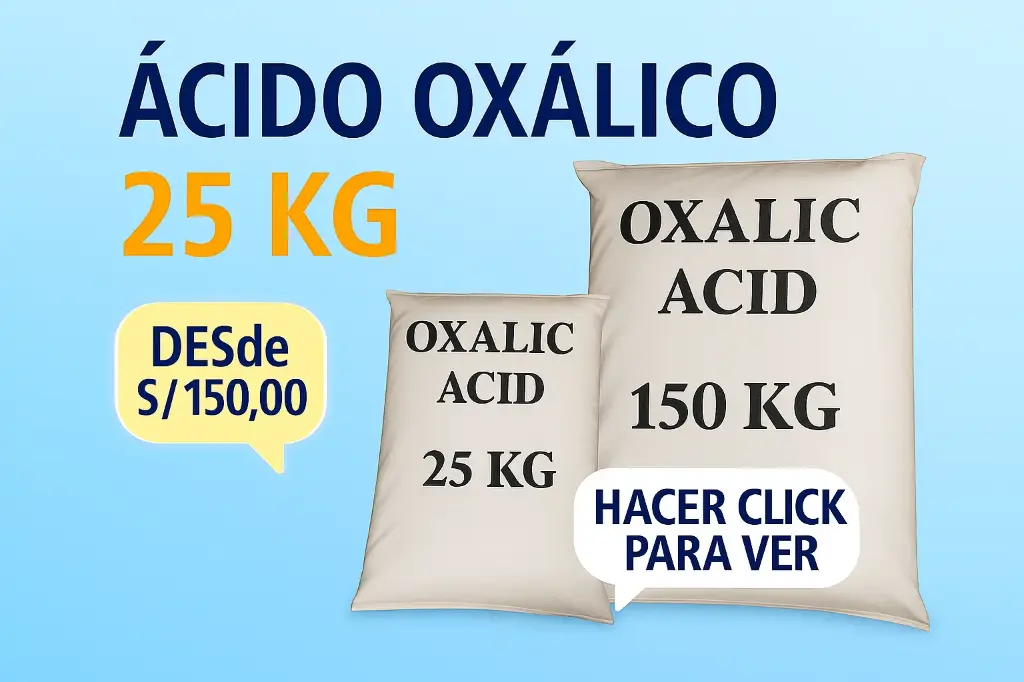 Acido oxálico Saco