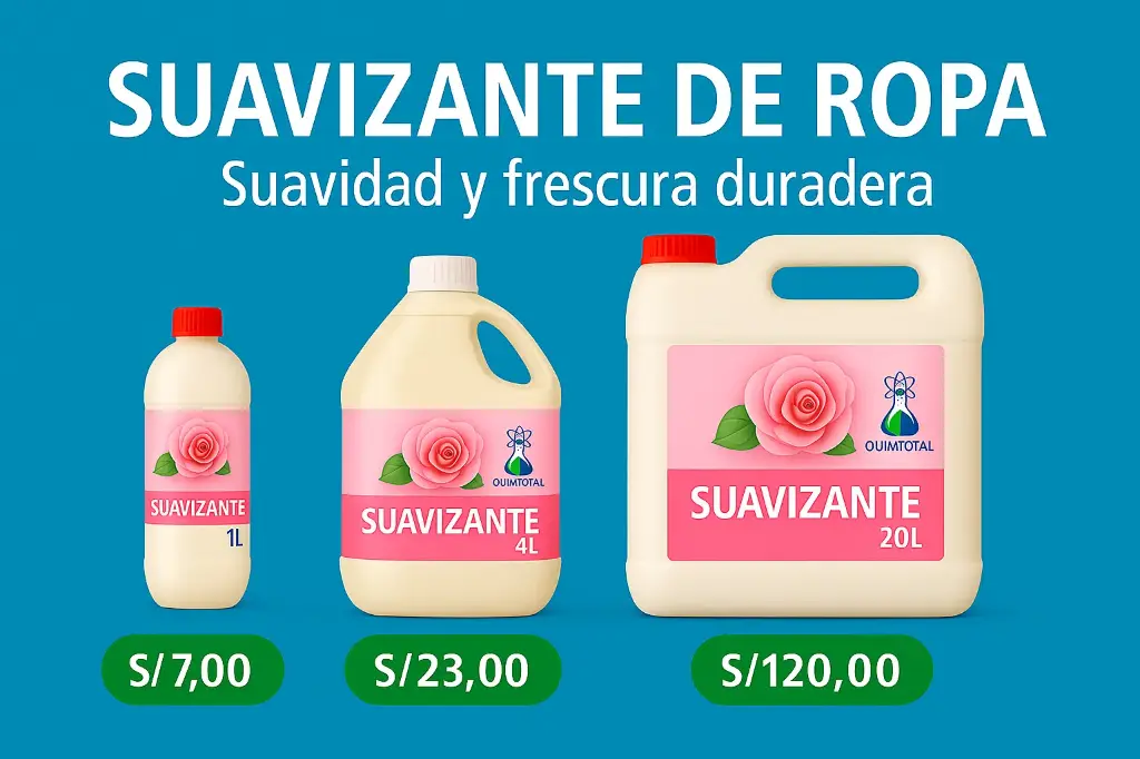 Suavizante de ropa (variantes:4)