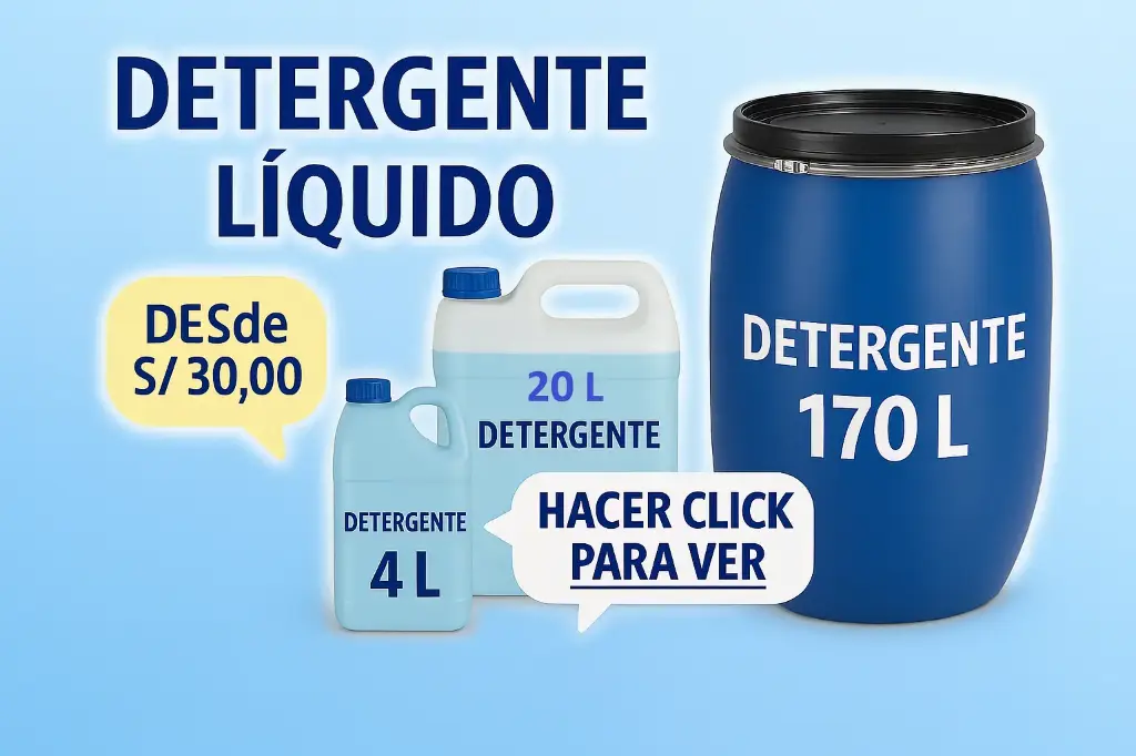 Detergente Liquido(variantes:4) 