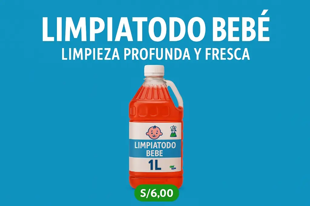 Limpiatodo Bebe (env 1L)
