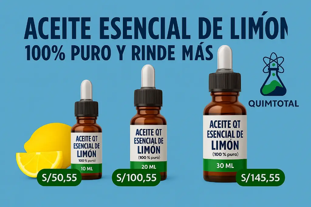Aceite esencial de limón (100% puro)