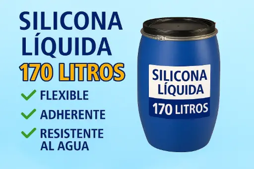 Silicona Liquida 170 litros 