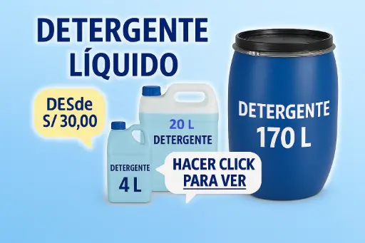 Detergente Liquido (QuimTotal)