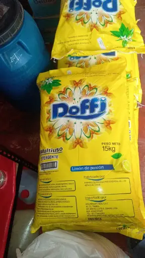 Detergente  en polvo doffi (variante:02)