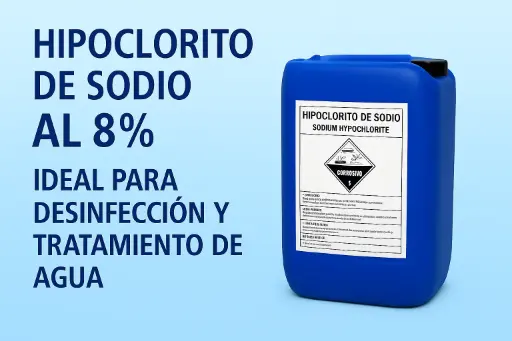 hipoclorito 8%